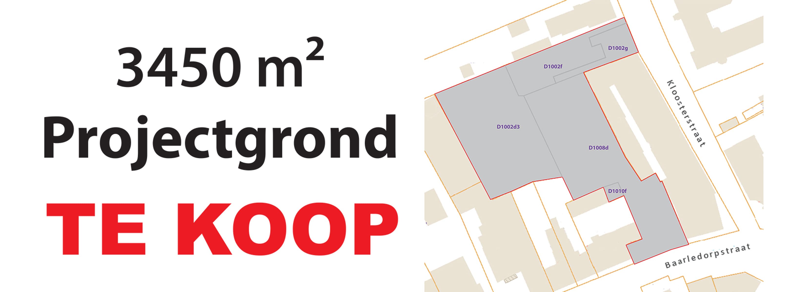 Projectgrond te koop